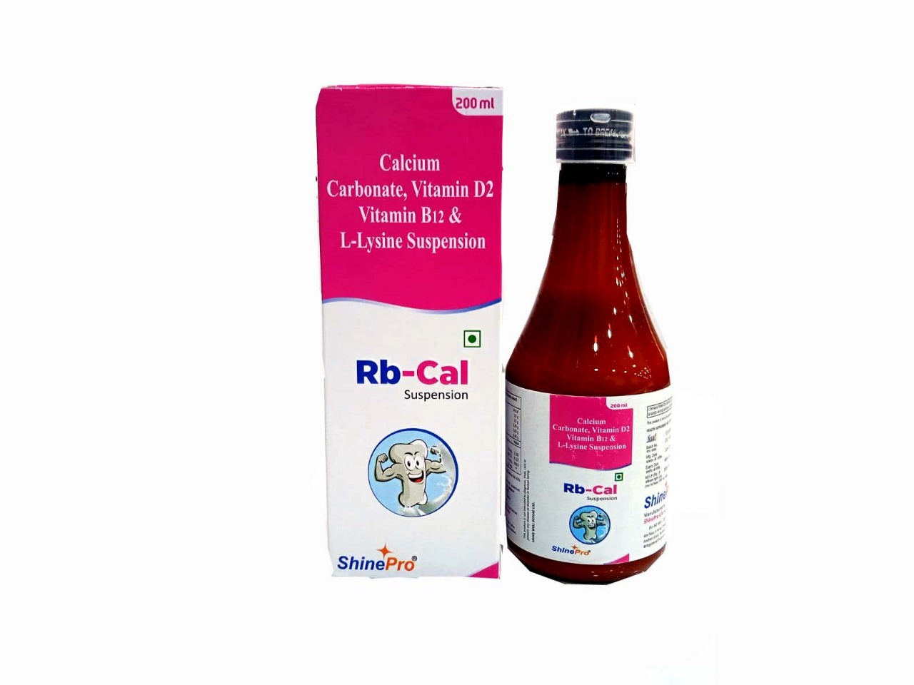 Calcium Carbonate Vitamins L Lysine HcL syrups